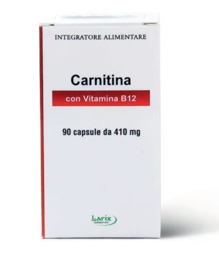 Carnitina B12 Integratore per Stanchezza e Affaticamento 90 Capsule