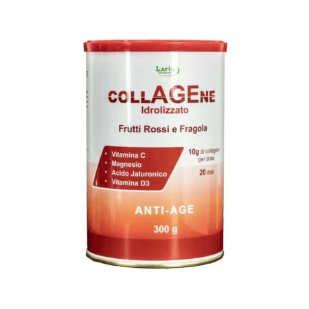 Collagene Idrolizzato 300g Frutti Rossi e Fragola
