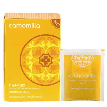 Tisana Camomilla BIO Erboristeria Magentina 20 filtri