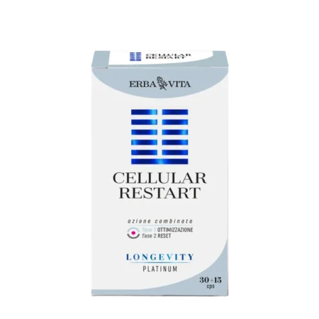 Erba Vita Longevity Platinum Cellular Restart, confezione 30 + 15 capsule