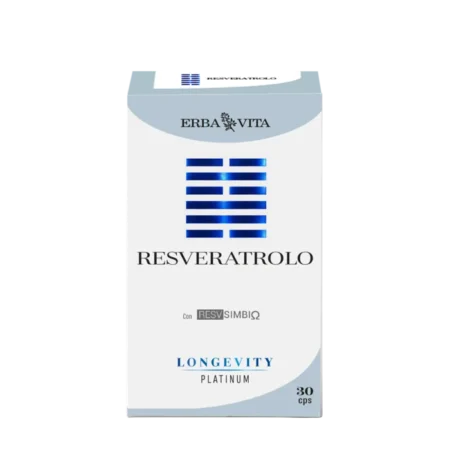Erba Vita Longevity Platinum Resveratrolo, confezione 30 capsule