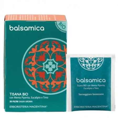 Tisana Balsamica BIO 20 Filtri – Erboristeria Magentina
