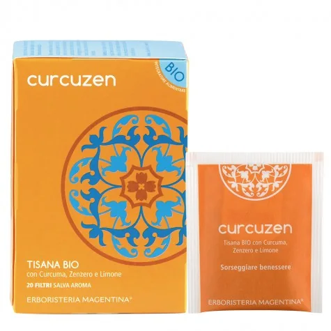 Tisana Curcuzen BIO 20 Filtri – Erboristeria Magentina