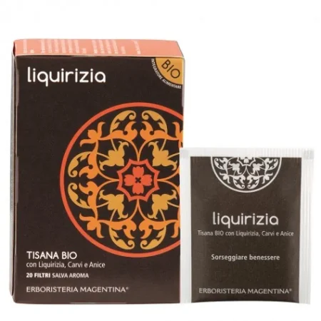 Tisana Liquirizia BIO 20 Filtri – Erboristeria Magentina