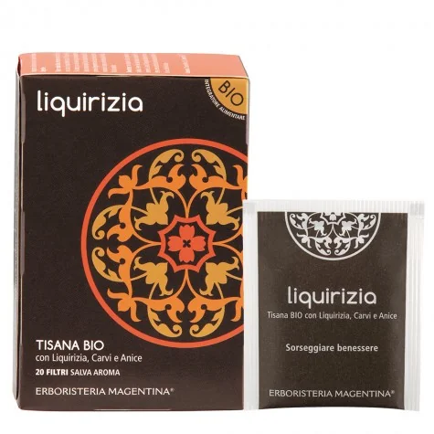 Tisana Liquirizia BIO 20 Filtri – Erboristeria Magentina