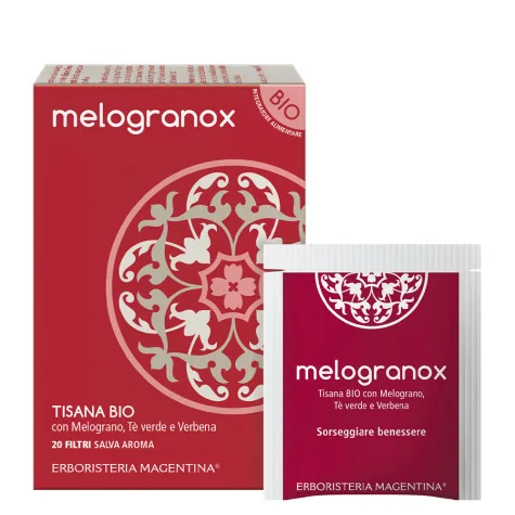 Tisana Melogranox BIO 20 Filtri – Erboristeria Magentina